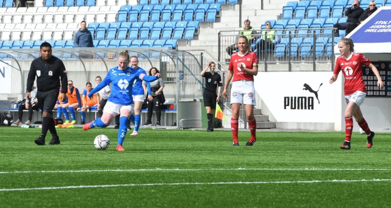 Her ser vi Ragnhild Ertesvåg mot Tynset sist. Foto Arne Flatin