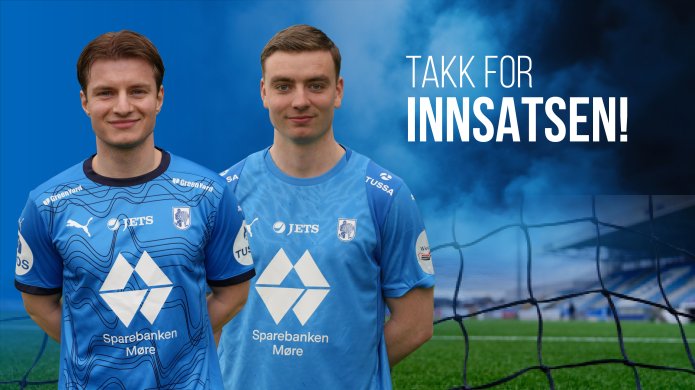 Takk for innsatsen, Daniel og Oliver!